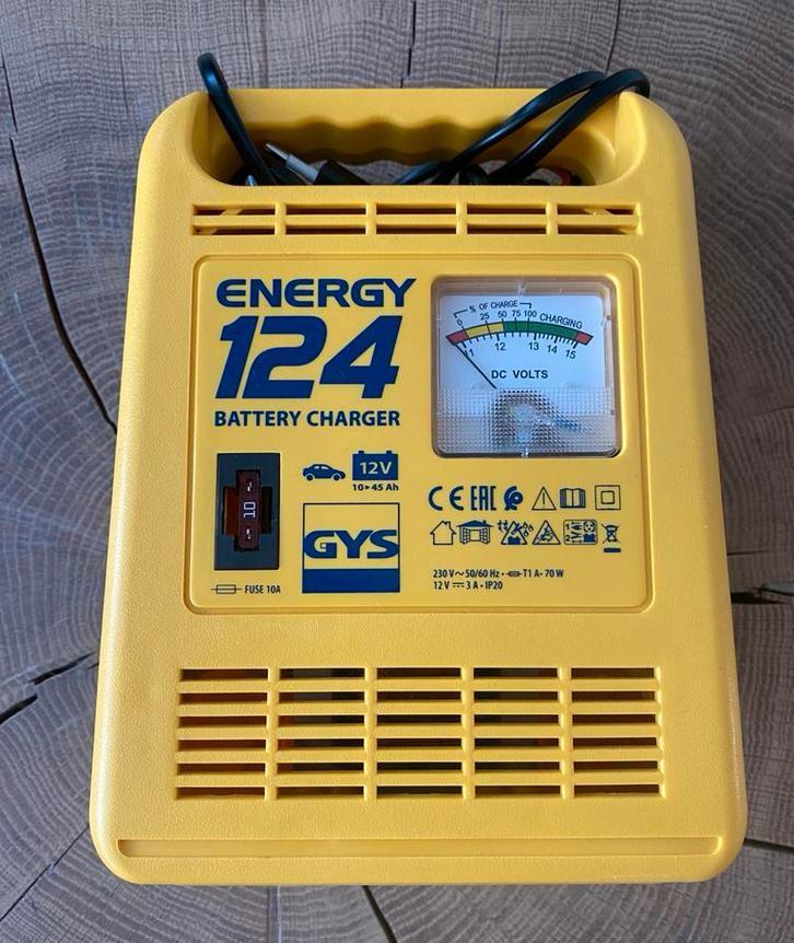 GYS Acculader ENERGY 124, Traditioneel, Auto-onderdelen, Accu's en Toebehoren, Nieuw, Ophalen of Verzenden