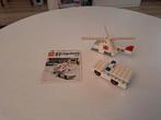 Lego Legoland 653 reddingshelikopter en ziekenwagen, Gebruikt, Ophalen of Verzenden, Lego