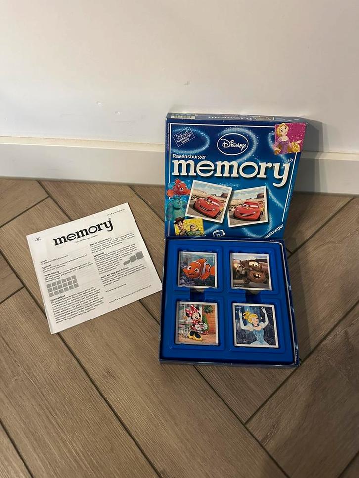 Disney Memory, Hobby en Vrije tijd, Gezelschapsspellen | Kaartspellen, Gebruikt, Vijf spelers of meer, Ophalen of Verzenden