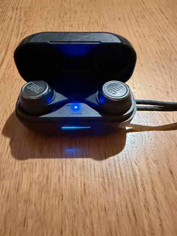 JBL Reflect Aero zwart, Telecommunicatie, Mobiele telefoons | Oordopjes, Zo goed als nieuw, In oorschelp (earbud), Bluetooth, Ophalen of Verzenden