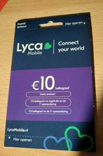 Nieuwe Simkaarten -1 Lyca en 1 lebara, Ophalen of Verzenden, Nieuw, Overige providers