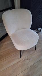 Teddy fauteuil wit/crème, Huis en Inrichting, Fauteuils, Ophalen, Gebruikt, 75 tot 100 cm, Stof
