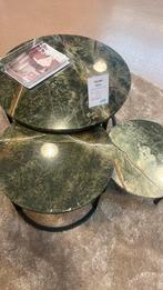 Marmeren salontafelset, Ophalen, Gebruikt, Rond, 60 cm of meer