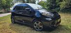 Kia Picanto 1.2 Cvvt Sportsline 2015 Zwart LMV, Voorwielaandrijving, 4 cilinders, 840 kg, Leder en Stof