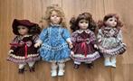 4 leuke poppen, Ophalen of Verzenden, Zo goed als nieuw, Poppenhuis