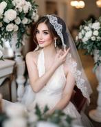 Bruidssluier sluier weddingveil nieuw 1,5 meter, Ophalen of Verzenden, Zo goed als nieuw, Zwart, Accessoires