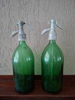 Antieke soda spuitflessen, Ophalen, Gebruikt, Overige kleuren, Glas