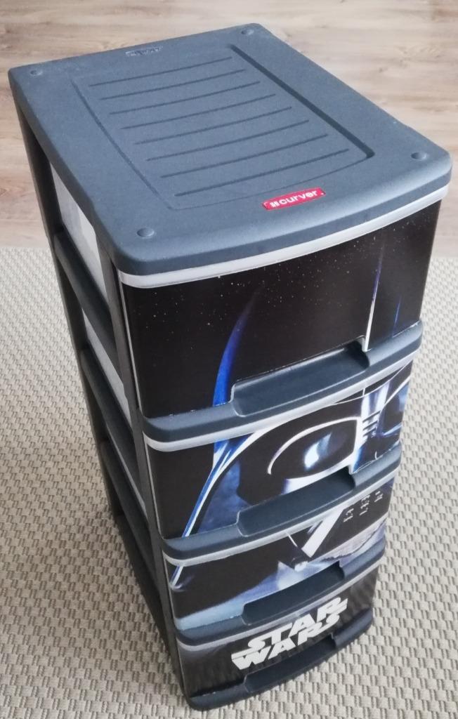 Kunststof Star Wars ladekast, Huis en Inrichting, Kasten | Ladekasten, Zo goed als nieuw, Minder dan 100 cm, Minder dan 50 cm