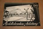 Kibri Modellschranken Anleitung - Ca 1960 !!, Wisselstroom, Gebruikt, Wagon, Ophalen of Verzenden