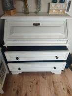 Gebruikte Secretaire Wit h95xb95xd45cm, Huis en Inrichting, Kasten | Secretaires, Ophalen, Gebruikt