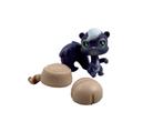 Littlest Pet Shop LPS 961 stinkdier eekhoorn Skunk 2007 dier