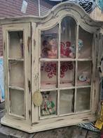 Ibiza/Hippie/Brocante/Vitrinekastje/Hangkastje/Kastje, Antiek en Kunst, Ophalen of Verzenden