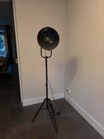 Industriële vloerlamp - Zwart metaal, Ophalen, Gebruikt, Metaal, 150 tot 200 cm