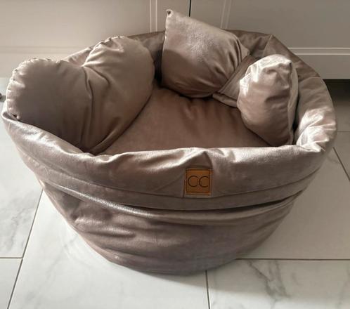 Luxe Hondenmand Champagne CbC– Maat M, Dieren en Toebehoren, Hondenmanden, Zo goed als nieuw, Stof, Ophalen of Verzenden