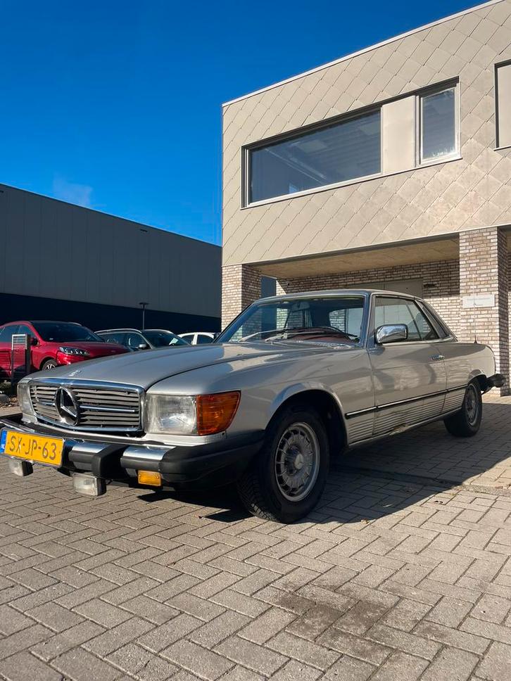 Mercedes 450 slc 1979, Auto's, Mercedes-Benz, Bedrijf, SLC, Airconditioning, LPG, Euro 6, Coupé, Automaat, Zilver of Grijs, Overige kleuren