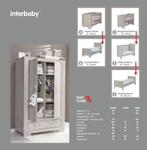 Complete Interbaby Babykamer, Ophalen, Gebruikt, Ledikant