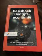 Basisboek Bedrijfseconomie - 9789001738228, Ophalen of Verzenden, Gamma, Zo goed als nieuw, HBO