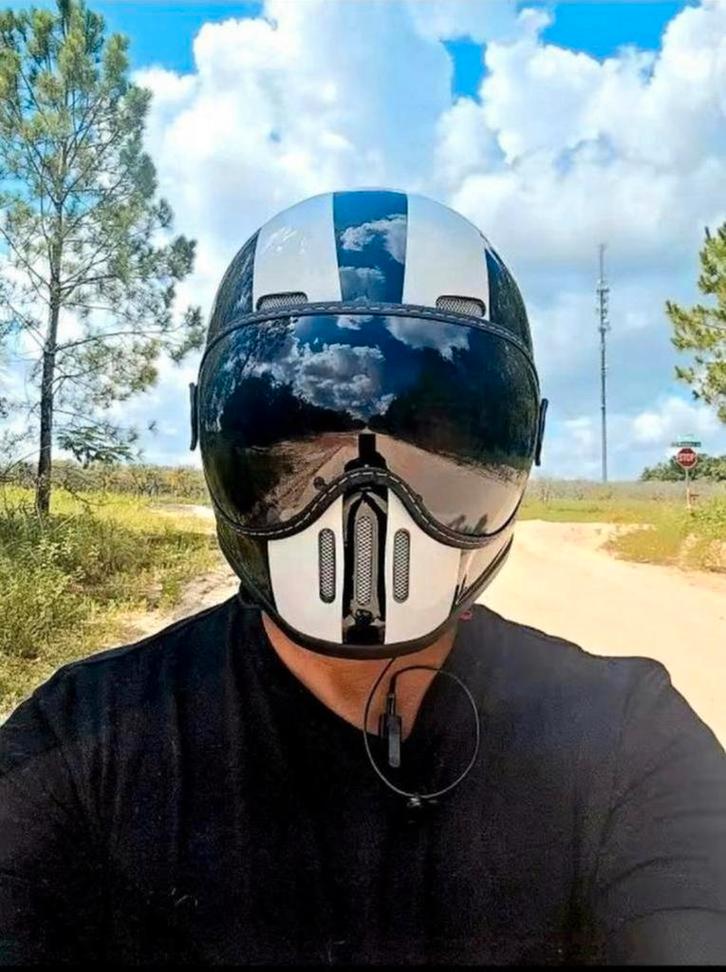 Full face integraal helm maat L - 58 cm, Motoren, Kleding | Motorhelmen, Dames, Heren, Integraalhelm, L, Overige merken, Nieuw met kaartje