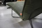 Stoere fauteuil EARL Jess metaal canvas legertent legergroen, Huis en Inrichting, Fauteuils, Ophalen, Zo goed als nieuw, Metaal