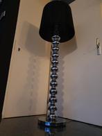 Bollenlamp bollamp vloerlamp zilver chroom., Ophalen, Zo goed als nieuw, Metaal, Modern