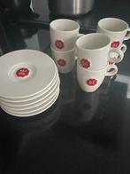 6 nieuwe kop en schotels van Douwe egberts, Huis en Inrichting, Ophalen of Verzenden, Zo goed als nieuw, Overige stijlen, Kop(pen) en/of Schotel(s)