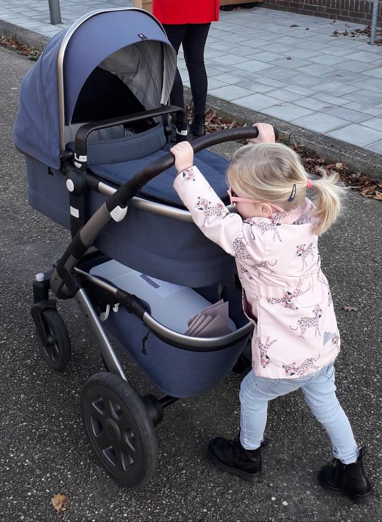 Kinderwagen Joolz Geo, Gebruikt, Verstelbare duwstang, Ophalen, Kinderwagen