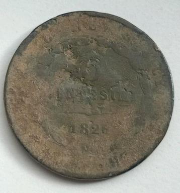 5 Centesimi 1826 Sardinie Antieke Munt Italiaanse Staten  beschikbaar voor biedingen