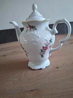 Koffiekan met roosjes - Zeer Goede Staat, Ophalen of Verzenden
