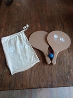 Beach tennisset, Sport en Fitness, Tafeltennis, Ophalen, Nieuw, Net, Batje(s) of Balletje(s)