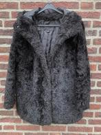 Monki / Nep bont jas / Maat S / 36 / Weinig gedragen, Kleding | Dames, Zwart, Ophalen of Verzenden, Zo goed als nieuw, Monki