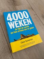 4000 Weken - Oliver Burkeman, Ophalen of Verzenden, Zo goed als nieuw, Overige onderwerpen