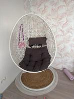 Egg Hangstoel - Uitstekende Staat!, Huis en Inrichting, Ophalen, Kunststof, Wit, Zo goed als nieuw