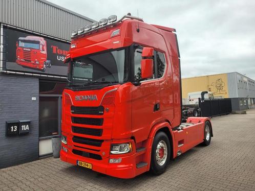 Scania S650 S650 full air retarder 6x ballons Hydrauliks low, Auto's, Vrachtwagens, Particulier, Te koop, ABS, Achteruitrijcamera