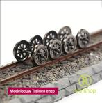 wagon spaakwielen per 4 stuks, Hobby en Vrije tijd, Modeltreinen | H0, Overige merken, Gelijkstroom, Ophalen of Verzenden, Nieuw