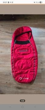 Quinny winter voetenzak - Rood, Ophalen of Verzenden, Zo goed als nieuw, 85 tot 100 cm, Slaapzak