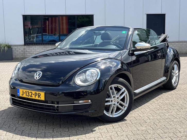 Volkswagen Beetle Cabriolet 1.2 TSI Design DSG AUTOMAAT AIRC, Auto's, Volkswagen, Bedrijf, Te koop, Beetle (Kever), ABS, Airbags