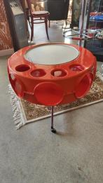 Vintage retro curve rotorbar salontafel bartafel, Ophalen, Huis en Inrichting