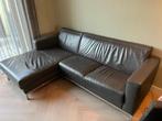 Leren hoekbank Montel, Ophalen, Gebruikt, Metaal, Modern