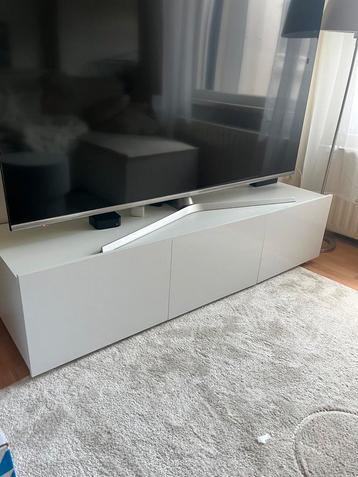 Wit tv meubel met opbergruimte