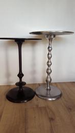 Set bijzettafeltjes 40 cm doorsnede, Minder dan 55 cm, Gebruikt, Metaal of Aluminium, Ophalen