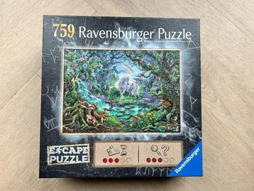 NIEUW | Ravensburger Escape Puzzel 759 Pcs De Eenhoorn beschikbaar voor biedingen