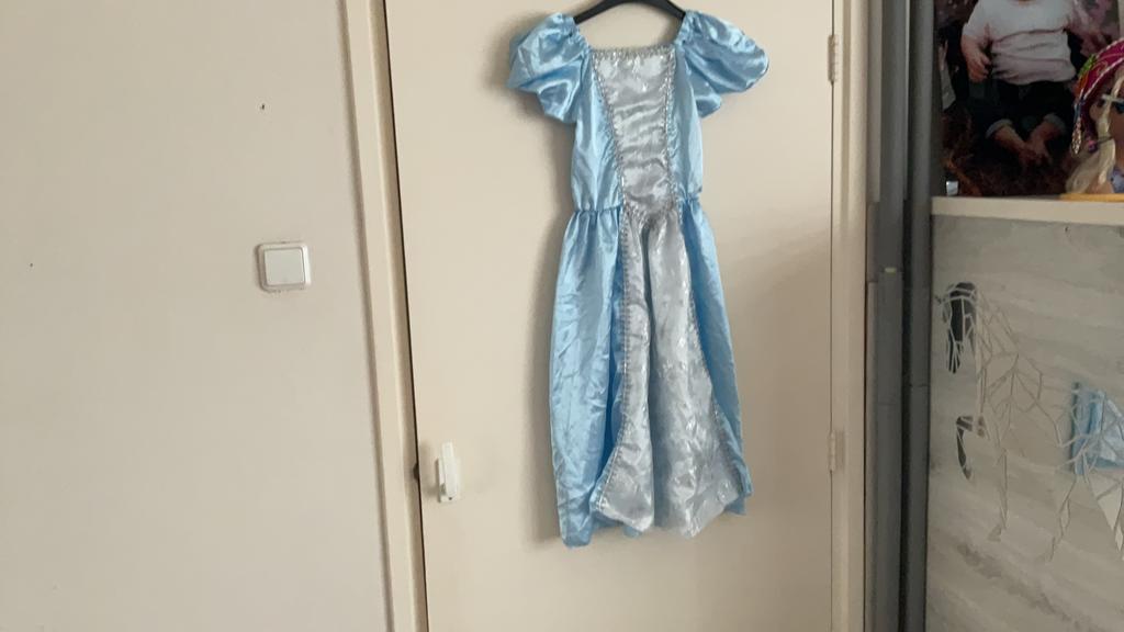 Carnaval/ prinsessen jurk, Ophalen, Gebruikt, Meisje