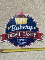 Bakkerij Decoratiebord Nieuw bakkerij reclame blik bord, Ophalen of Verzenden, Nieuw