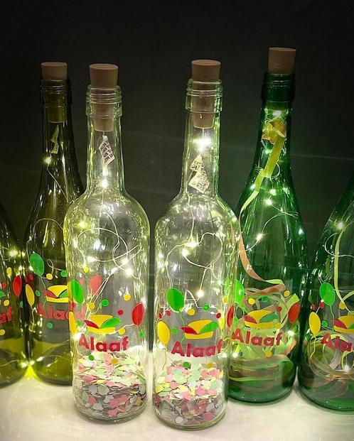 Carnavals flessen, Verzamelen, Glas en Borrelglaasjes, Nieuw, Overige typen, Ophalen of Verzenden