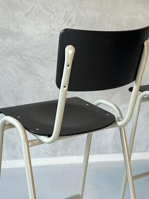 Retro barkrukken 5x nieuw kruk barstool barkruk prijs p/stuk, Huis en Inrichting, Barkrukken, 5 krukken of meer, Met voetsteun