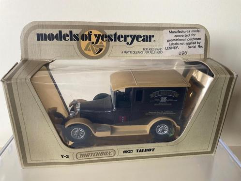 Matchbox Models of Yesteryear Talbot Van Speelgoed Otten, Hobby en Vrije tijd, Modelauto's | 1:43, Zo goed als nieuw, Bus of Vrachtwagen