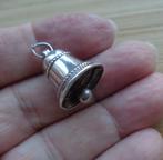 zilveren vintage bedel kerstklok [584], Overige merken, Verzenden, Zo goed als nieuw, 1 bedel