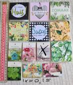 Kleine bloemen kaartjes nw hallmark, Hobby en Vrije tijd, Feestartikelen, Ophalen of Verzenden, Zo goed als nieuw, Versiering
