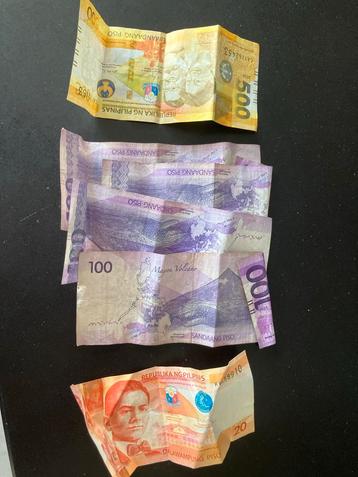 920 Filipijnse Peso - Set Bankbiljetten beschikbaar voor biedingen