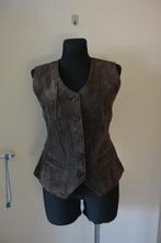 Arma Woman leren gilet 42 bruin NIEUW, Bruin, Arma, Maat 42/44 (L), Nieuw